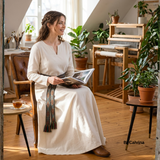 FREYAS — Natural Cotton Canvas Viking Underdress