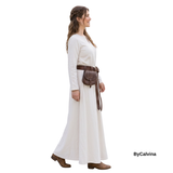 FREYAS — Natural Cotton Canvas Viking Underdress