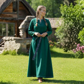 FREYA FCotton orest Green - Sous-robe médiévale viking
