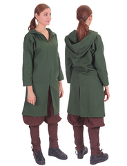 ATIYE Cotton Green - Women's Medieval Viking Tunic