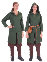 ATIYE Cotton Green - Women's Medieval Viking Tunic