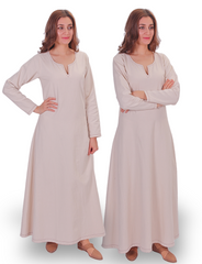 FREYA Cotton Natur - Cotton Medieval Viking Underdress