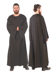 GAIRUS Cotton Black – Medieval Viking Cotton Gown