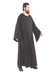 GAIRUS Cotton Black – Medieval Viking Cotton Gown