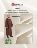 GAIRUS Cotton Brown – Medieval Viking Cotton Gown