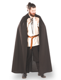 HERO Black - Men's Medieval Viking Hooded Cloak