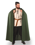 HERO Green - Men's Medieval Viking Hooded Cloak