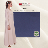 FREYA Schwarz - Mittelalterliches Wikinger-Unterkleid aus Baumwolle