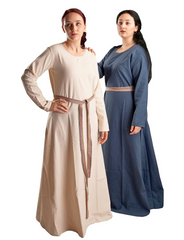 LENA Cotton Blue - Medieval Viking Underdress