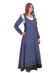MIA Cotton Blue – XV-XVI Century Inspired Medieval Viking Renaissance Dress