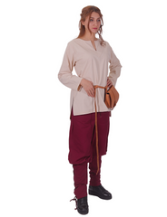 SARA Cotton Natur - Women's Medieval Viking Tunic