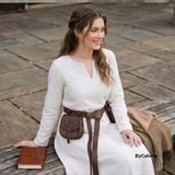 FREYAS — Natural Cotton Canvas Viking Underdress
