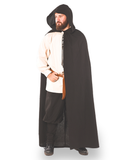 HERO Black - Men's Medieval Viking Hooded Cloak
