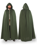 HERO Green - Men's Medieval Viking Hooded Cloak