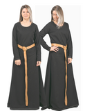 LENA Cotton Black - Medieval Viking Underdress